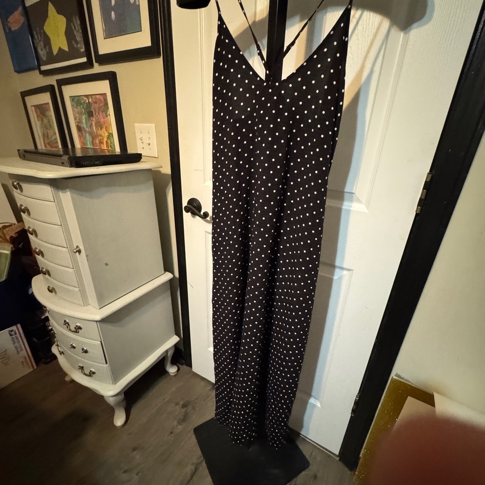 Old Navy spaghetti strap sundress.